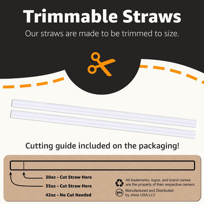 42oz, 35oz, 30oz, 26oz Replacement Straw Lid For Yeti Rambler With Handle | Fits Reduce 40oz Tumblers | Fits Hydroflask Traveler 32oz & 40oz | 2-in-1 Leak Proof Accessory (2-Pack)
