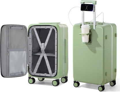 20 Inch Expandable Carry On Luggage 22x14x9 Airline Approved