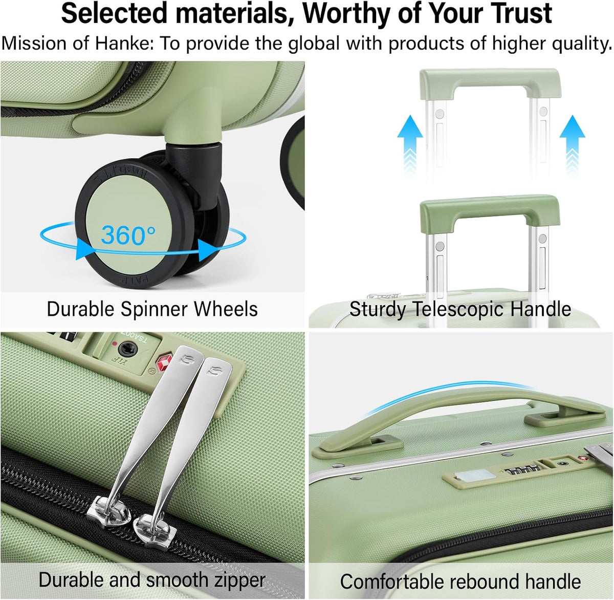 20 Inch Expandable Carry On Luggage 22x14x9 Airline Approved
