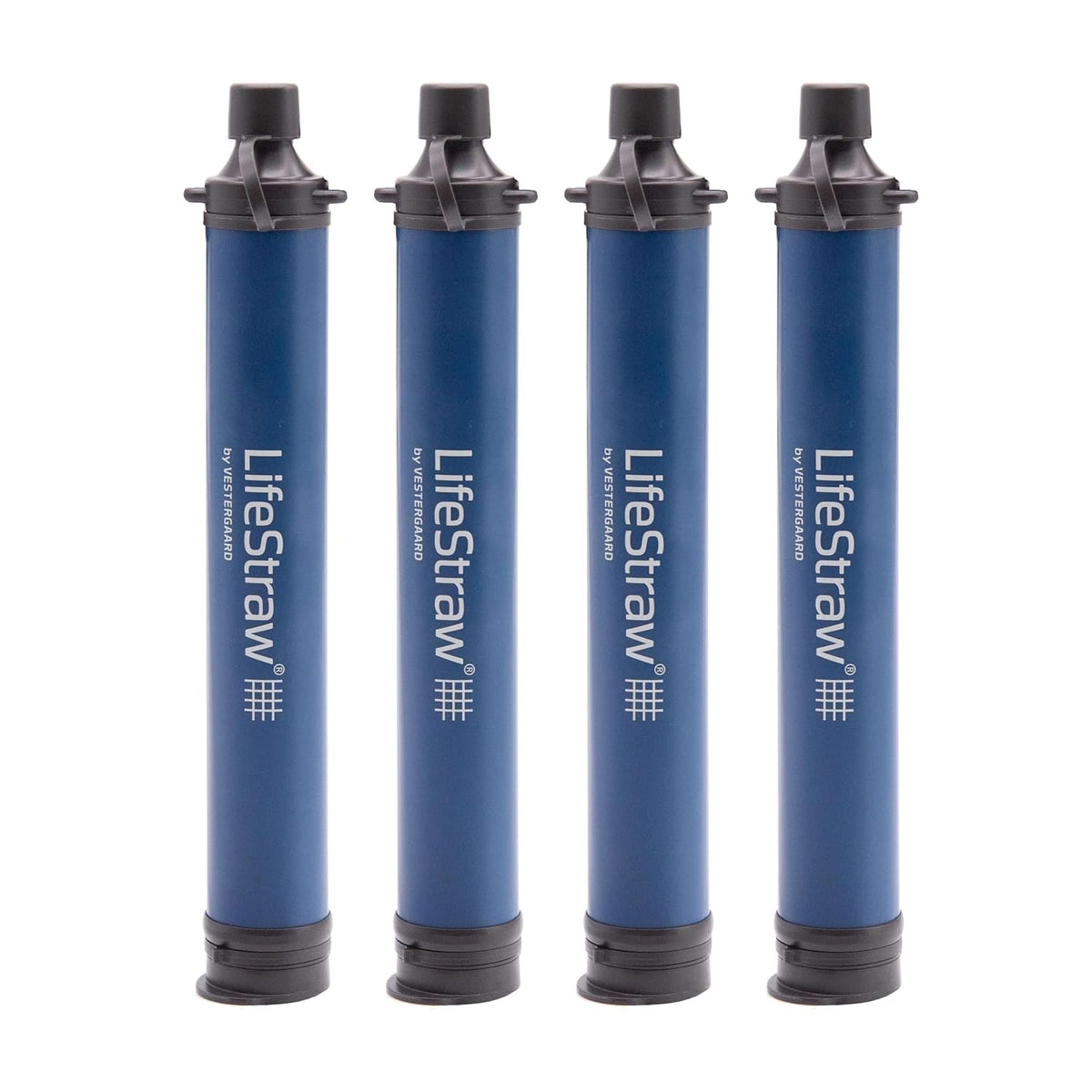 Personal Water Filter for Hiking, Travel and Emergency, Blue, 1PK