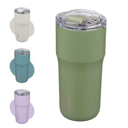 20oz Spill Proof Coffee Tumbler, Insulated Stainless Steel Cup