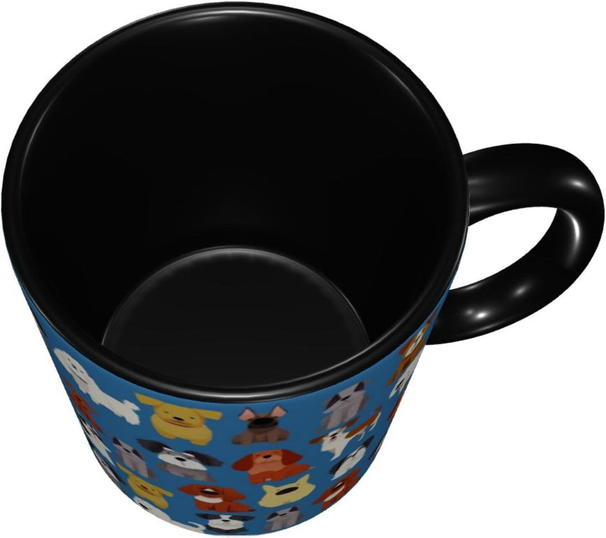 Sunflower Coffee Mug Ceramic Tea Cup With Handle Funny Porcelain Mugs for Women Dishwasher Microwave Safe 11oz