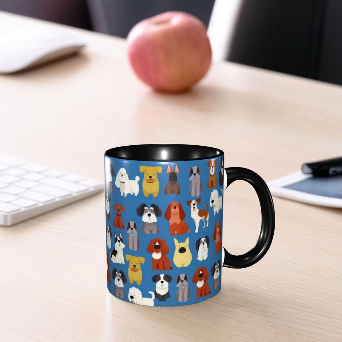 Sunflower Coffee Mug Ceramic Tea Cup With Handle Funny Porcelain Mugs for Women Dishwasher Microwave Safe 11oz