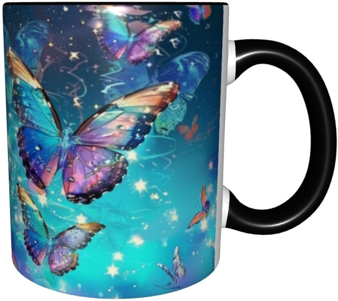 Sunflower Coffee Mug Ceramic Tea Cup With Handle Funny Porcelain Mugs for Women Dishwasher Microwave Safe 11oz