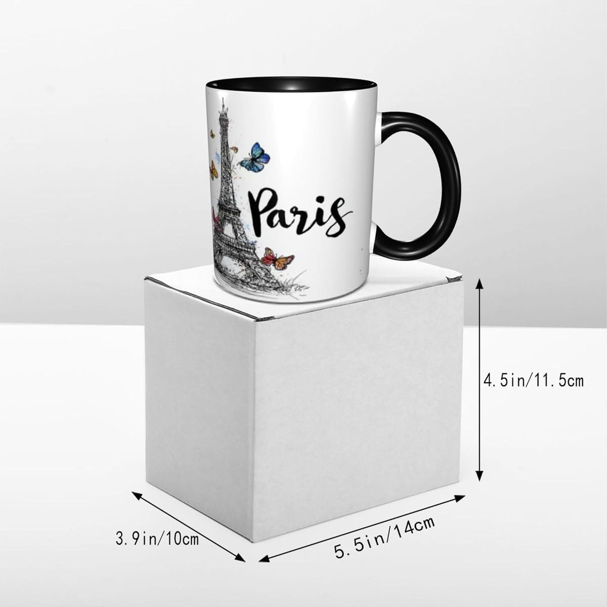 Sunflower Coffee Mug Ceramic Tea Cup With Handle Funny Porcelain Mugs for Women Dishwasher Microwave Safe 11oz