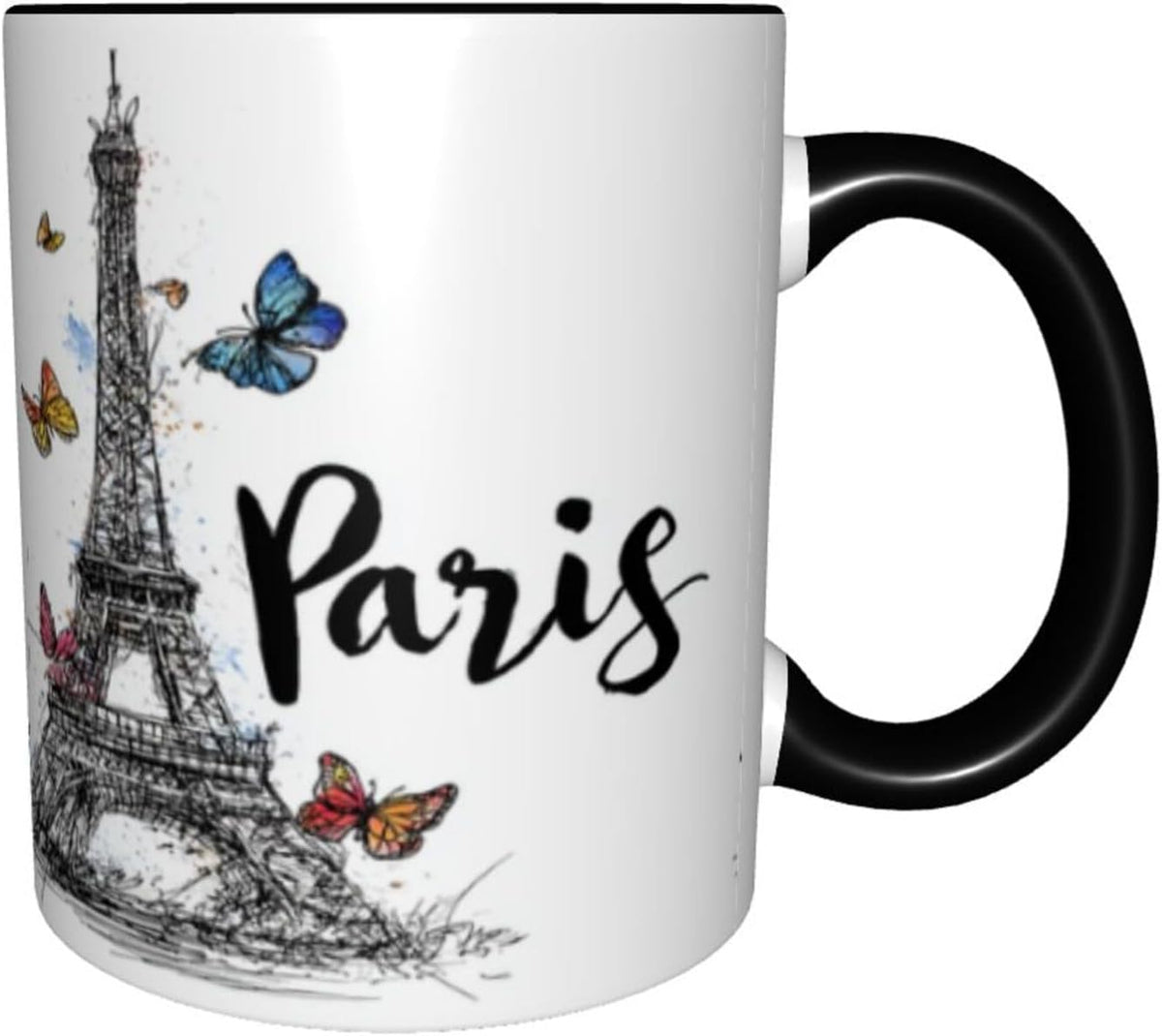 Sunflower Coffee Mug Ceramic Tea Cup With Handle Funny Porcelain Mugs for Women Dishwasher Microwave Safe 11oz
