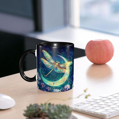 Sunflower Coffee Mug Ceramic Tea Cup With Handle Funny Porcelain Mugs for Women Dishwasher Microwave Safe 11oz