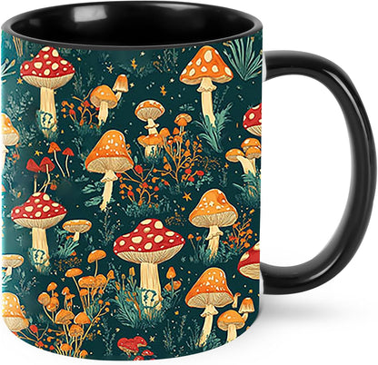 Sunflower Coffee Mug Ceramic Tea Cup With Handle Funny Porcelain Mugs for Women Dishwasher Microwave Safe 11oz