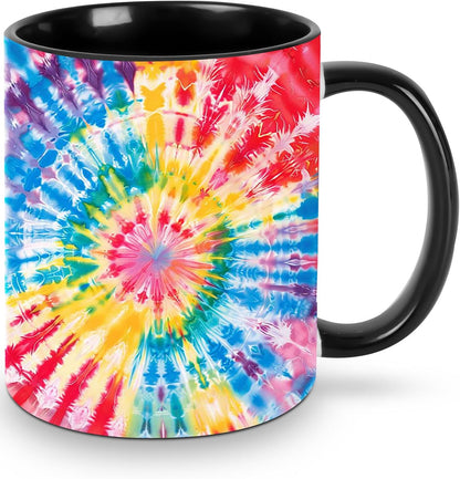 Sunflower Coffee Mug Ceramic Tea Cup With Handle Funny Porcelain Mugs for Women Dishwasher Microwave Safe 11oz