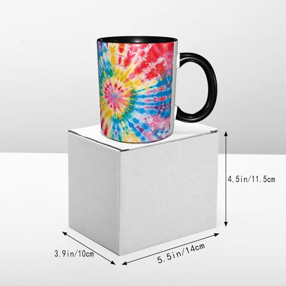 Sunflower Coffee Mug Ceramic Tea Cup With Handle Funny Porcelain Mugs for Women Dishwasher Microwave Safe 11oz