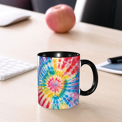 Sunflower Coffee Mug Ceramic Tea Cup With Handle Funny Porcelain Mugs for Women Dishwasher Microwave Safe 11oz