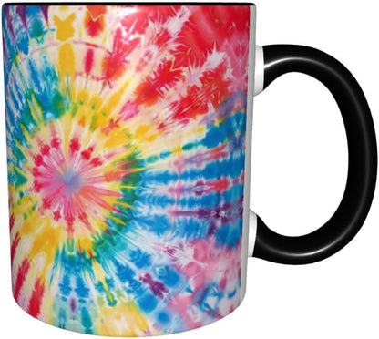 Sunflower Coffee Mug Ceramic Tea Cup With Handle Funny Porcelain Mugs for Women Dishwasher Microwave Safe 11oz