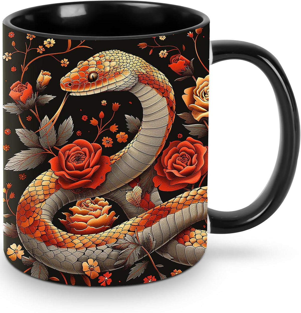 Sunflower Coffee Mug Ceramic Tea Cup With Handle Funny Porcelain Mugs for Women Dishwasher Microwave Safe 11oz