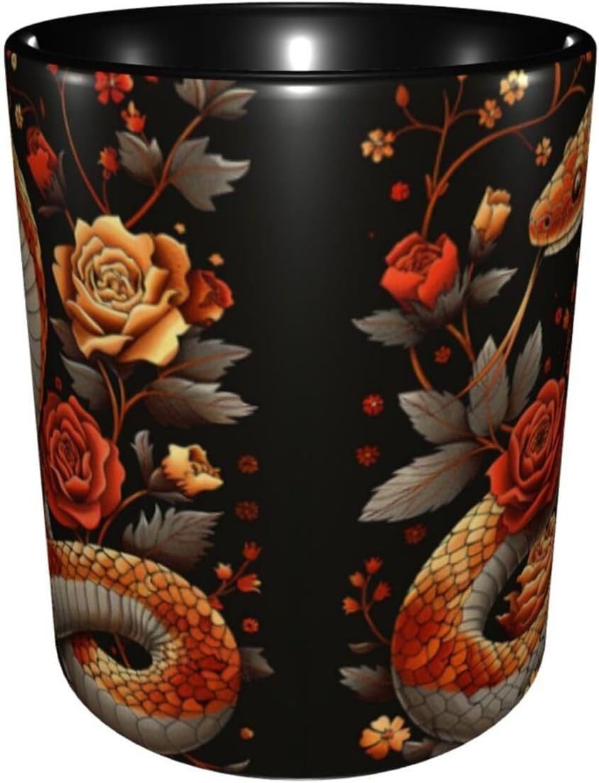 Sunflower Coffee Mug Ceramic Tea Cup With Handle Funny Porcelain Mugs for Women Dishwasher Microwave Safe 11oz