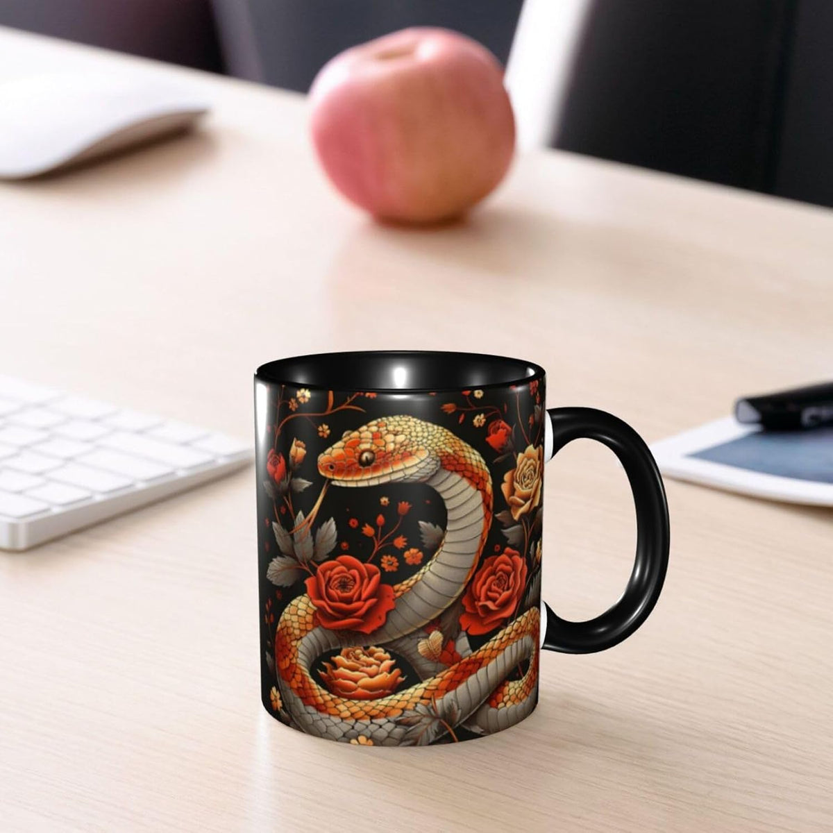 Sunflower Coffee Mug Ceramic Tea Cup With Handle Funny Porcelain Mugs for Women Dishwasher Microwave Safe 11oz