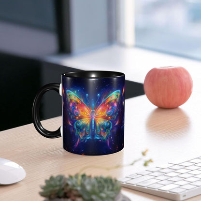 Sunflower Coffee Mug Ceramic Tea Cup With Handle Funny Porcelain Mugs for Women Dishwasher Microwave Safe 11oz