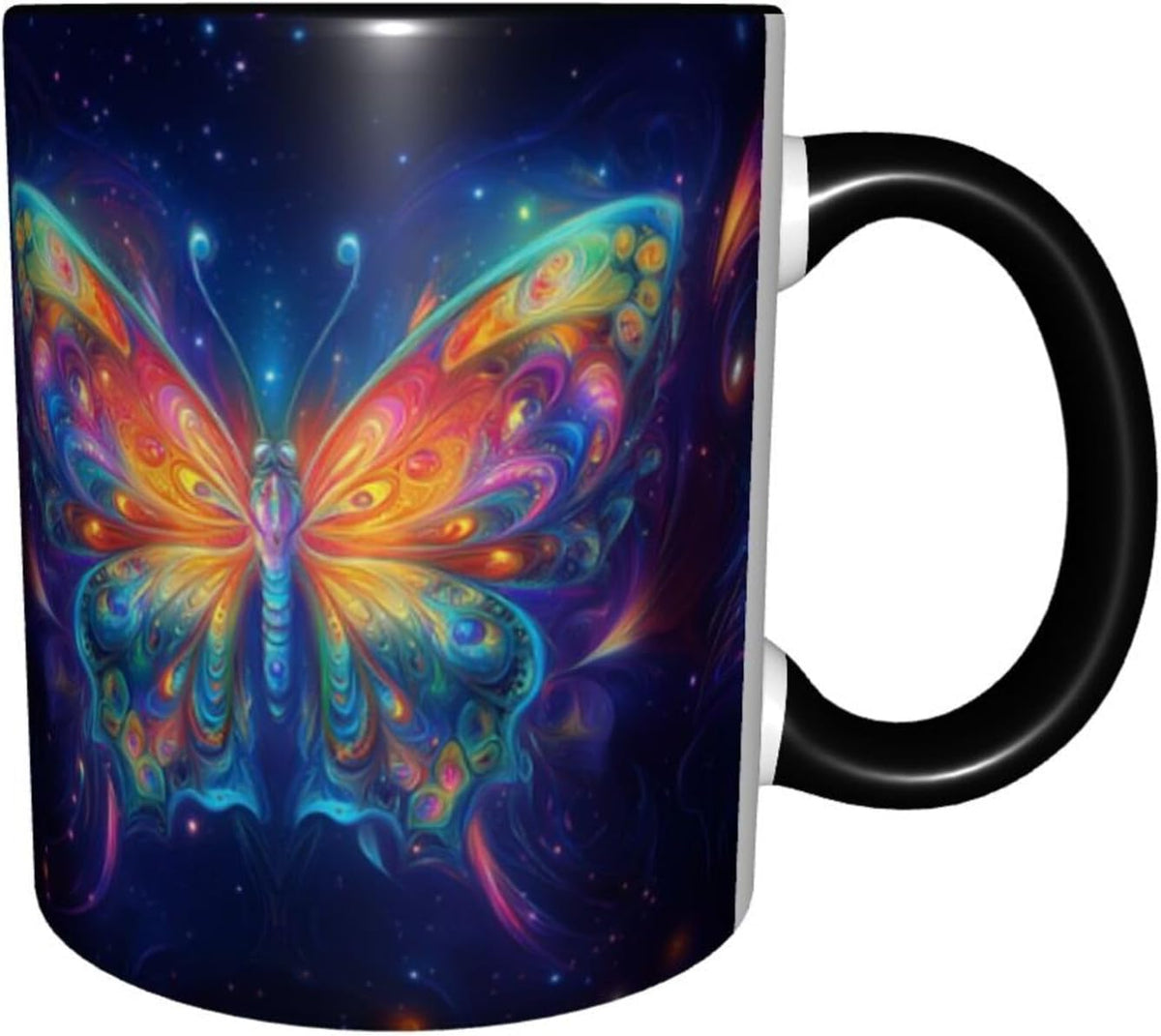 Sunflower Coffee Mug Ceramic Tea Cup With Handle Funny Porcelain Mugs for Women Dishwasher Microwave Safe 11oz