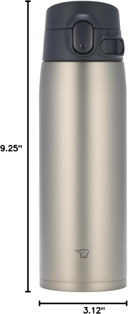 SM-VH95-GM GoCafe Insulated Stainless Steel Mug, 32-Ounce (.95 liter), PFAS-free & BPA-free