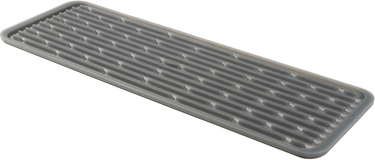 1372100 Good Grips Silicone Stemware Drying Mat, Gray