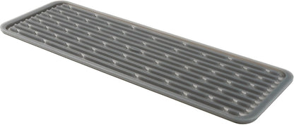 1372100 Good Grips Silicone Stemware Drying Mat, Gray