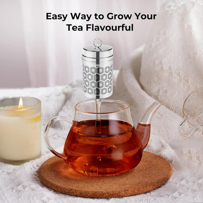 Extra Fine Mesh Tea Infuser for Loose Leaf Tea Steeper 1.5”x2.2”