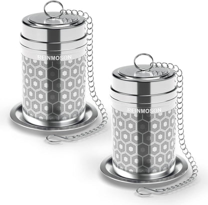 Extra Fine Mesh Tea Infuser for Loose Leaf Tea Steeper 1.5”x2.2”