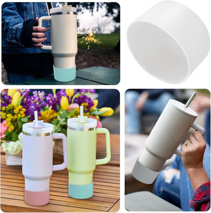 2 Pcs 3 Inch / 75mm Black Water Bottle Boot