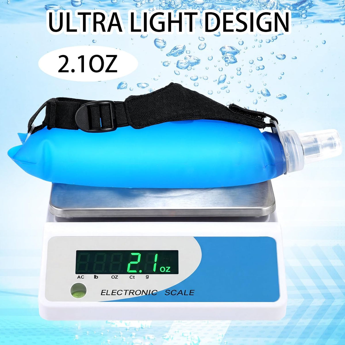 Handheld Running Soft Water Bottle Ultralight Tpu for Hydration