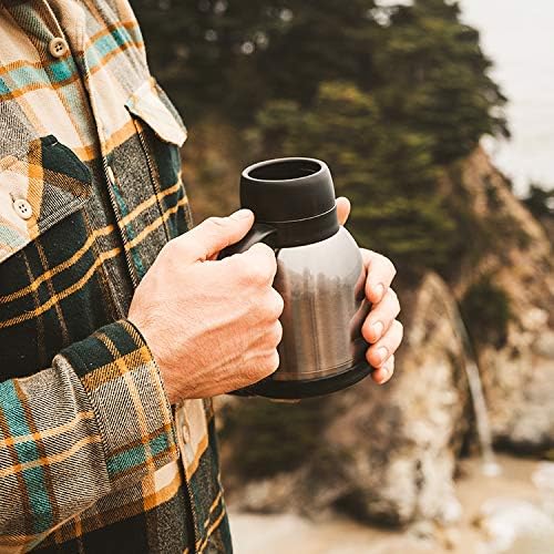 moJOEmo Wide Base Vacuum Travel Mug 22 ounces (Aqua)