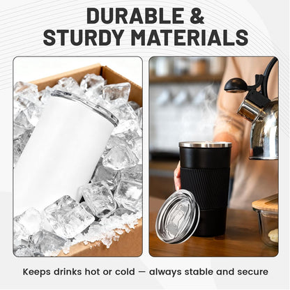 10 Packs 20oz Skinny Tumbler Lid Replacement, Replacement Lids for Tumblers 2.76inch Mouth, Spill Proof Splash Resistant Silicone Sliding Covers BPA-Free & Dishwasher Safe