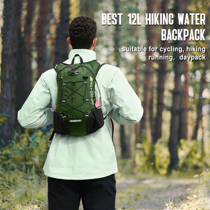 Lightweight Hydration Backpack, Running Backpack with 2L Water Bladder