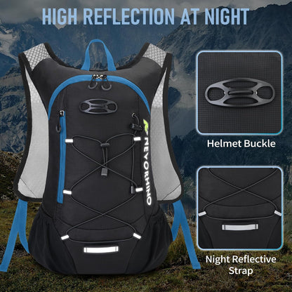 Lightweight Hydration Backpack, Running Backpack with 2L Water Bladder