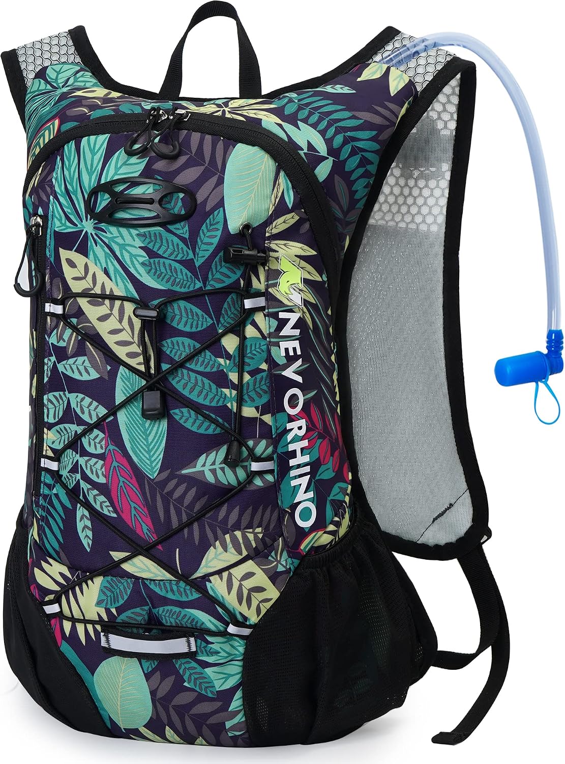 Lightweight Hydration Backpack, Running Backpack with 2L Water Bladder
