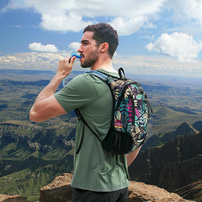 Lightweight Hydration Backpack, Running Backpack with 2L Water Bladder