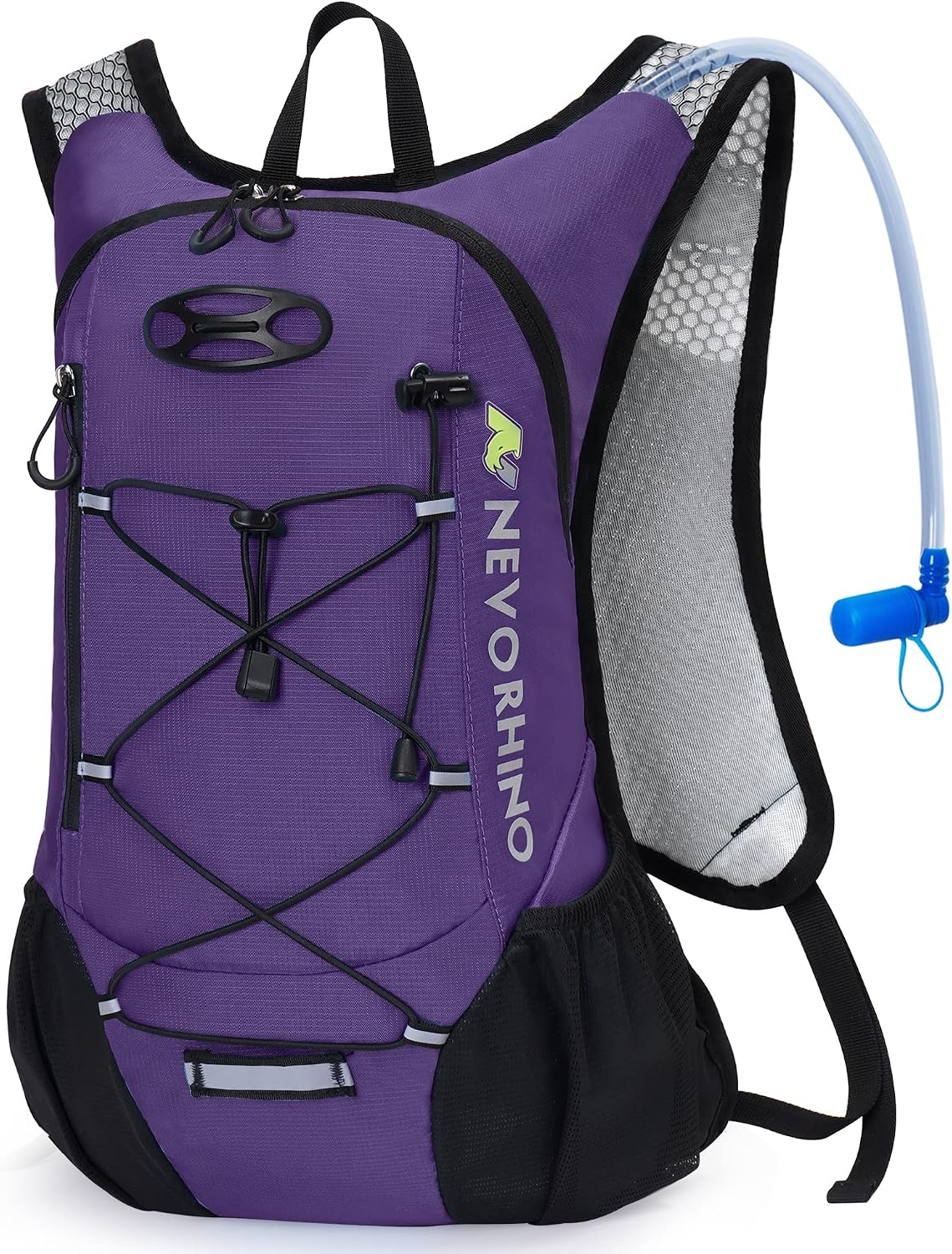 Lightweight Hydration Backpack, Running Backpack with 2L Water Bladder