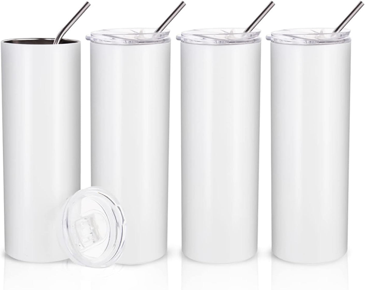 Sublimation Blanks Tumblers Straight Skinny 20 OZ