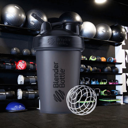 Classic V2 Plastic Shaker Bottle 20 oz Clear/Black