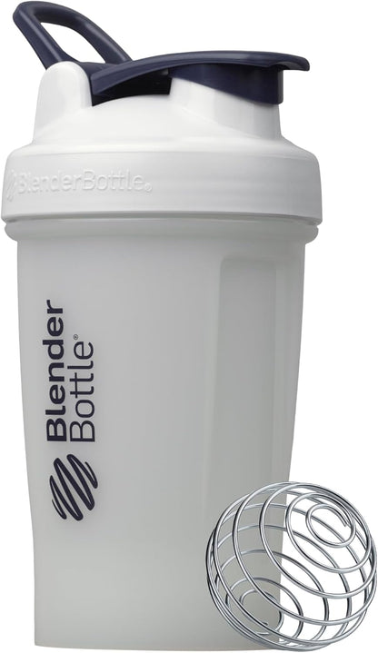Classic V2 Plastic Shaker Bottle 20 oz Clear/Black
