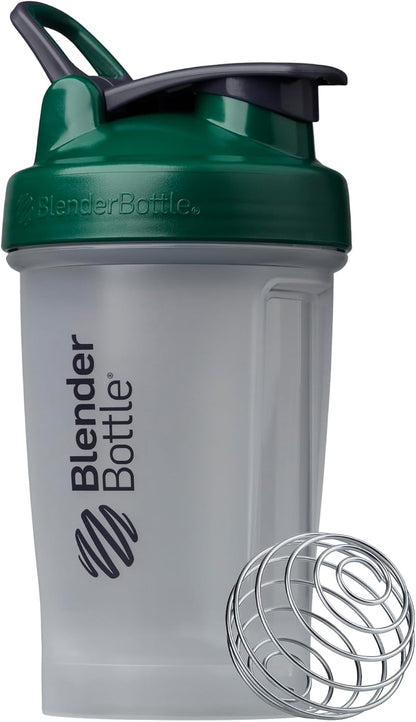 Classic V2 Plastic Shaker Bottle 20 oz Clear/Black