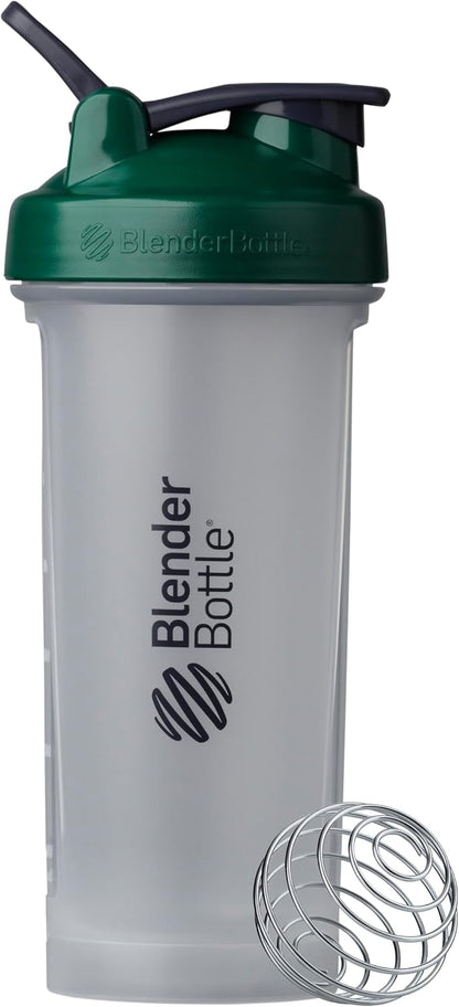 Classic V2 Plastic Shaker Bottle 20 oz Clear/Black