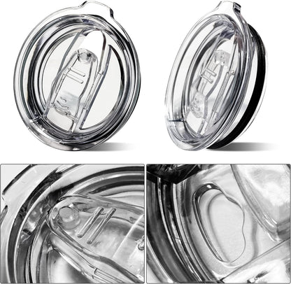 2PCS 20oz Tumbler Replacement Lids Covers for 3.25in Cup Mouth