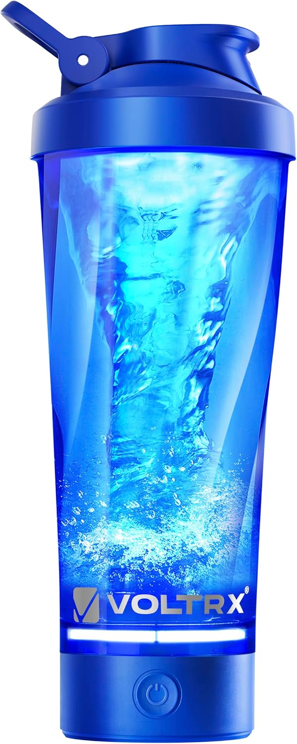 Premium Electric Protein Shaker Bottle, Made with Tritan - BPA Free - 24 oz Vortex Portable Mixer Cup/USB Rechargeable Shaker Cups for Protein Shakes