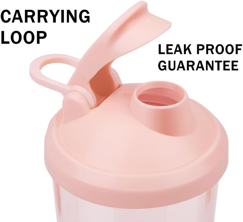 Premium Electric Protein Shaker Bottle, Made with Tritan - BPA Free - 24 oz Vortex Portable Mixer Cup/USB Rechargeable Shaker Cups for Protein Shakes