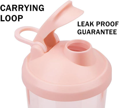 Premium Electric Protein Shaker Bottle, Made with Tritan - BPA Free - 24 oz Vortex Portable Mixer Cup/USB Rechargeable Shaker Cups for Protein Shakes