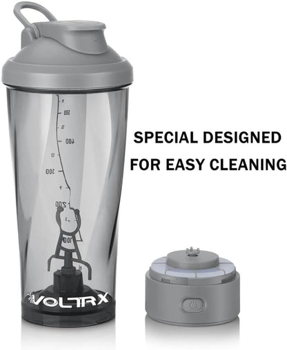 Premium Electric Protein Shaker Bottle, Made with Tritan - BPA Free - 24 oz Vortex Portable Mixer Cup/USB Rechargeable Shaker Cups for Protein Shakes