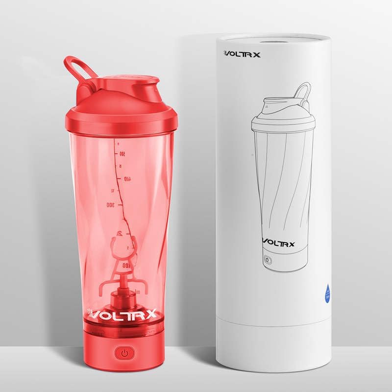 Premium Electric Protein Shaker Bottle, Made with Tritan - BPA Free - 24 oz Vortex Portable Mixer Cup/USB Rechargeable Shaker Cups for Protein Shakes