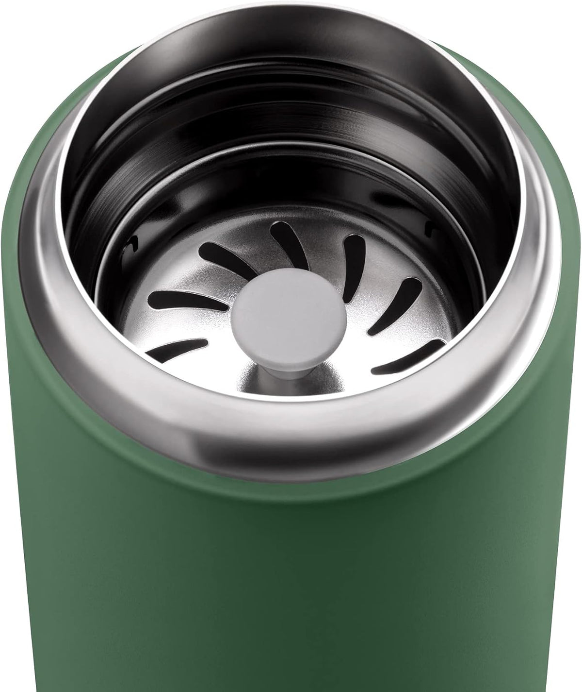 Carter Move Ceramic Lined Travel Coffee Mug 16 oz - Leak-Proof Lid | No Metallic Taste, Dishwasher Safe, Hot 12Hr Cold 24Hr, Stainless Steel Tumbler, BPA-Free, Fits Cup Holders, Electric Cobalt