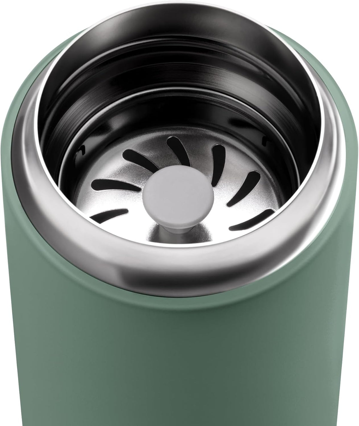 Carter Move Ceramic Lined Travel Coffee Mug 16 oz - Leak-Proof Lid | No Metallic Taste, Dishwasher Safe, Hot 12Hr Cold 24Hr, Stainless Steel Tumbler, BPA-Free, Fits Cup Holders, Electric Cobalt
