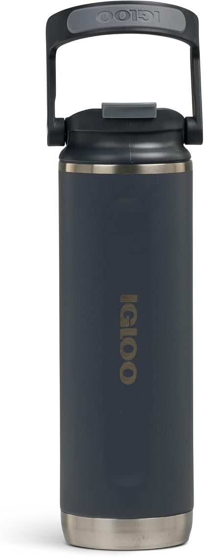 20 Oz Stainless Steel Sport Sipper Bottle, Thrift Pink