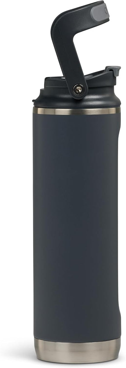 20 Oz Stainless Steel Sport Sipper Bottle, Thrift Pink